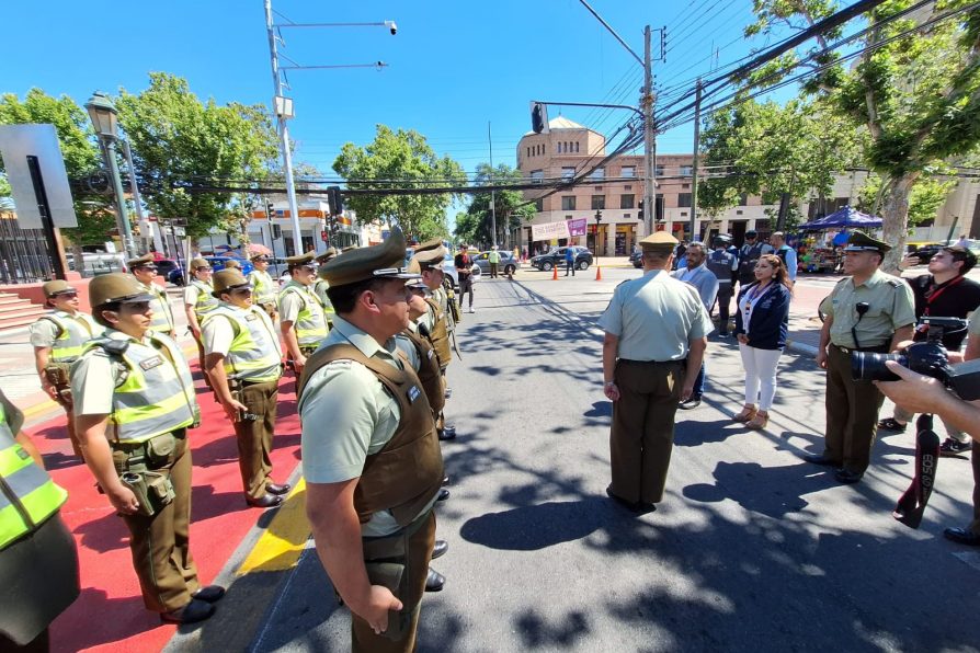 Delegación Presidencial, junto a Carabineros, realizan Operativo de Seguridad en la comuna de San Bernardo