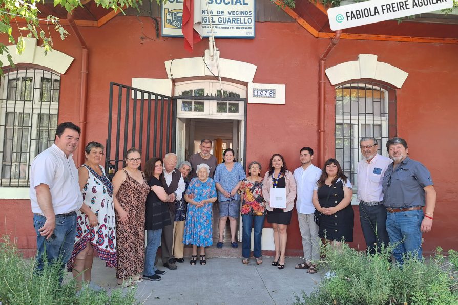 Delegada Presidencial visita a la Población Obrero Ferroviaria de San Bernardo, que fue declarada Zona Típica