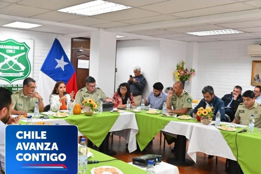 Delegación Provincial de Maipo participa de nuevo encuentro del Sistema Táctico Operativo Policial STOP